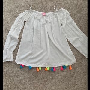 Lilly Pulitzer Off the Shoulder Top